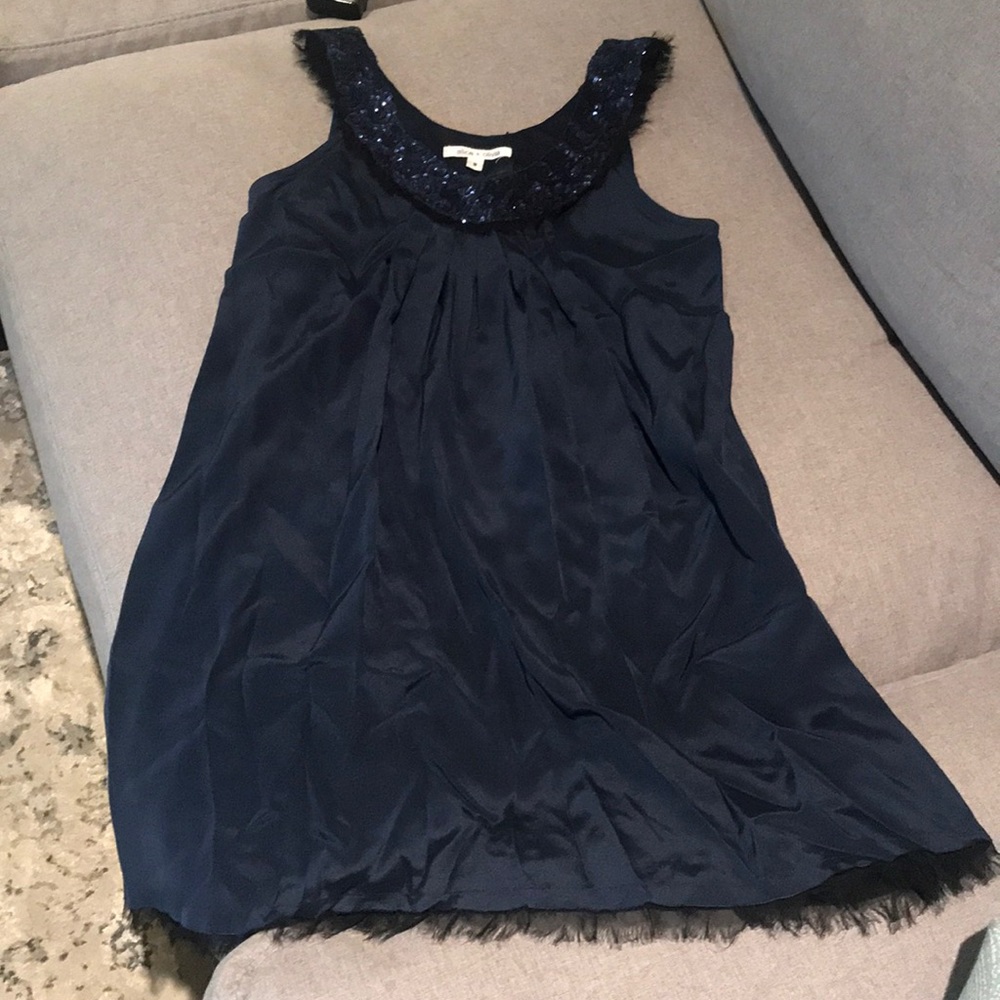 Alice + Olivia sapphire blue dress